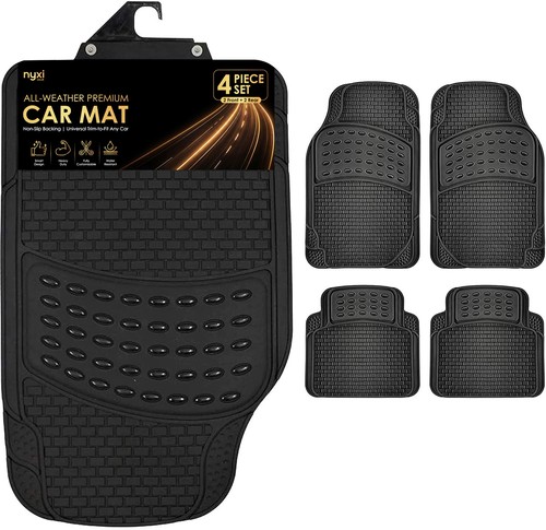 Nyxi pcs car mats rubber - 4,